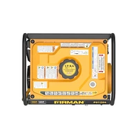 Firman Power Equipment P01204 Générateur portatif à gaz 1500/1200W Rappel CO Alert