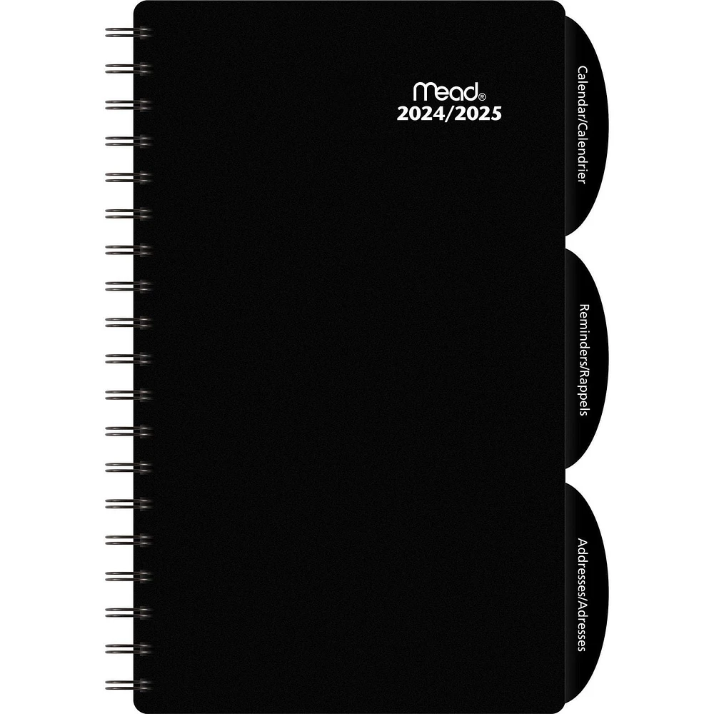 Planificateur poly hebdomadaire/mensuel Mead Pocket 2025 Planificateur