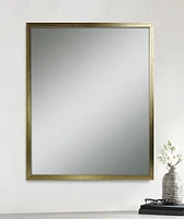 Hometrends Ultima Brushed Mirror Brushed Gold 16.50"x19.50"