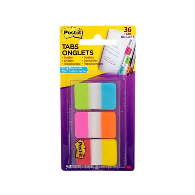 Onglets Post-it® 686-ALOPRYT-C, Couleurs Assorties 4 Par Paquet