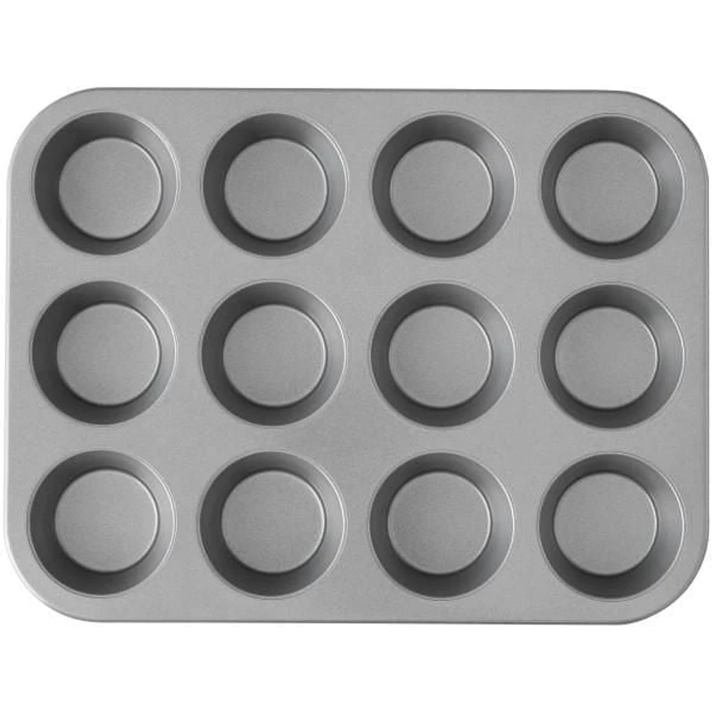 Moule à muffins antiadhésif Bake It Simply Wilton, 12 cavités