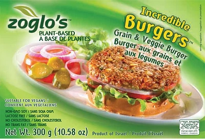 Zoglos Grain & Veggie Burger