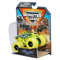 Monster Jam, Official Blue Thunder Monster Truck, Die-Cast Vehicle, 1:64 Scale, Kids Toys for Boys Ages 3 and up, Blue Thunder