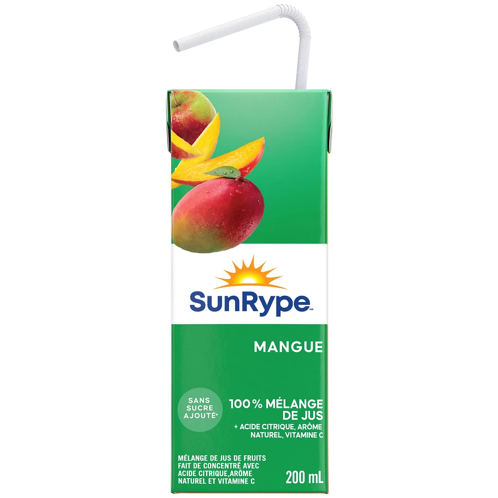 SunRype Mango Juice Boxes, 5 x 200 ml