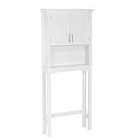 Somerset Collection Maison RiverRidge® Armoire pharmacie Spacesaver, 27,3 po. (larg) x 64,2 po. (hauteur) x 7,87 po. (prof), blanc