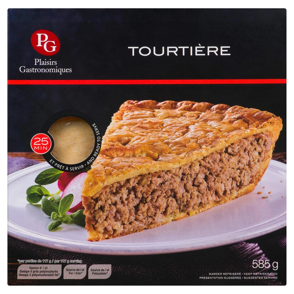 Plaisirs Gastronomiques Tourtière, 585 g