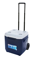 Glacière 45 Quarts à Roues Coleman, Bleu