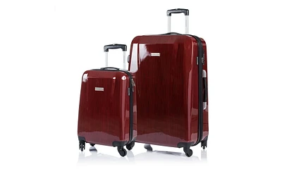 CHAMPS Express Escape 2pc Hardside Luggage Set, Travel in Style