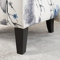Rita Floral Print Fabric Club Chair