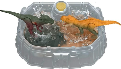 Jurassic World  Révélation Dino  Coffret Combat  2 dinos, aréna