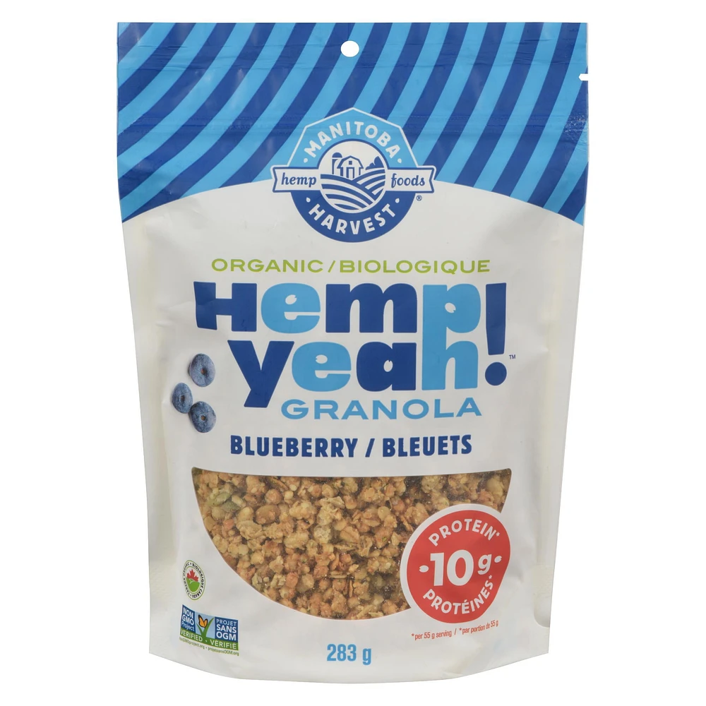 Organic Hemp Yeah Granola Blueberry