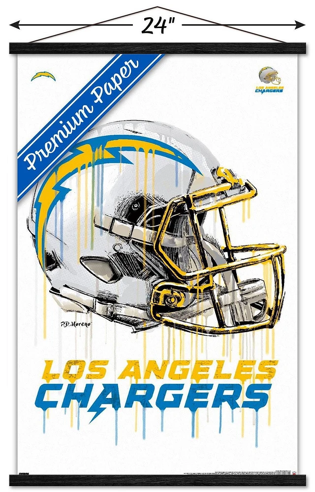 NFL Los Angeles Chargers - Casque anti-goutte 20