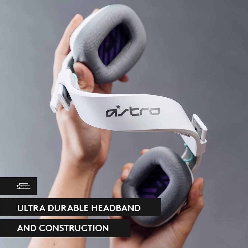 LOGITECH ASTRO GAMING A10 GEN 2 CASQUE XBOX BLANC Qualité sonore améliorée
