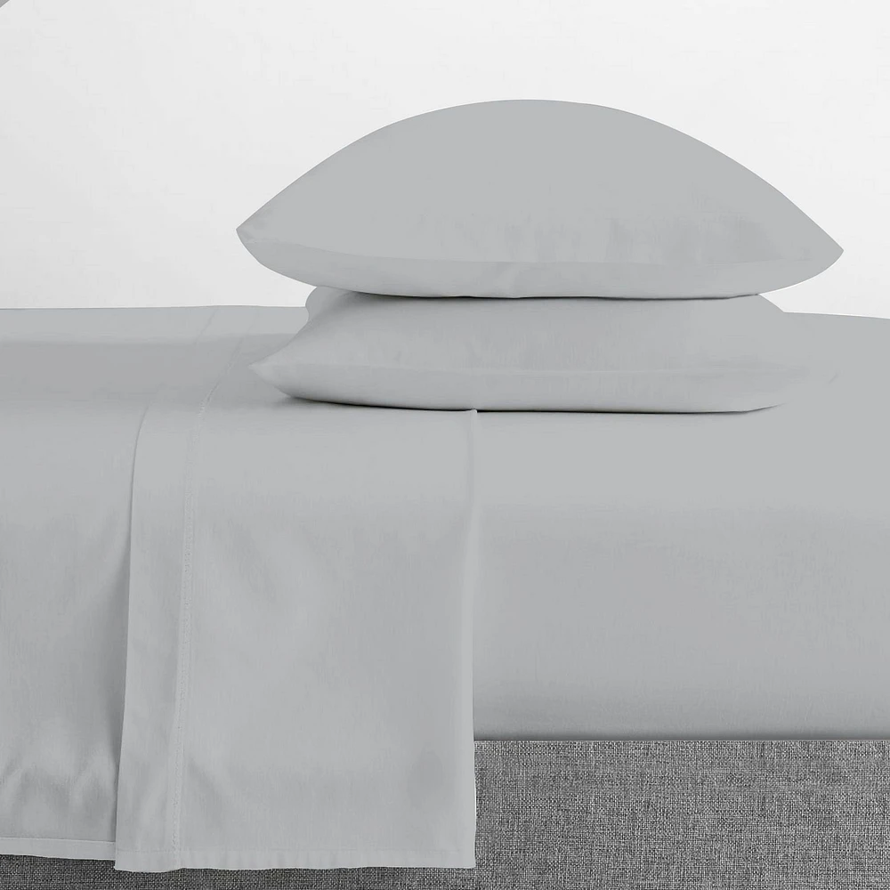 Ensemble de draps en coton biologique 600 fils Johnson Home