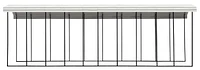 Abri d’auto Arrow, 14x47x14 pi, coquille d’œuf