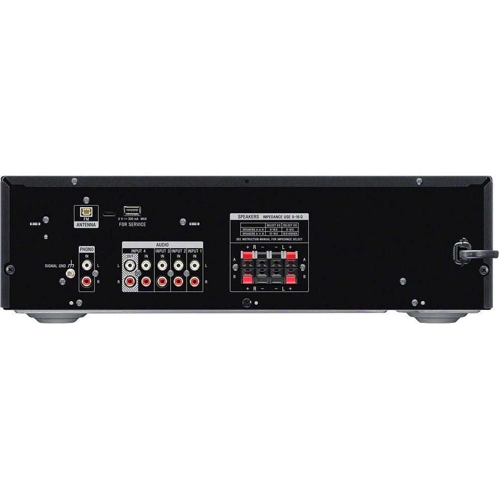 Récepteur stéréo SONY STR-DH190 Entrée phono et connectivité Bluetooth®
