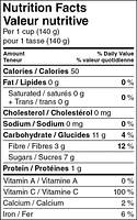 Fraises entières biologiques Great Value