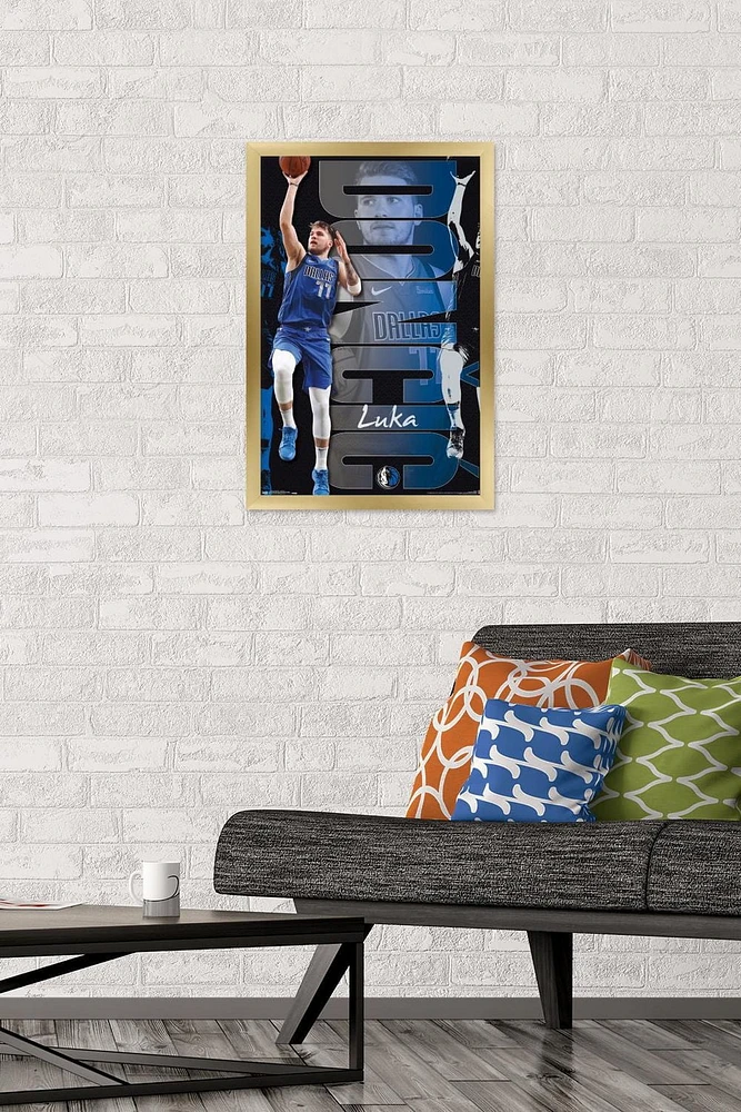 NBA Dallas Mavericks - Luka Doncic 19 Wall Poster