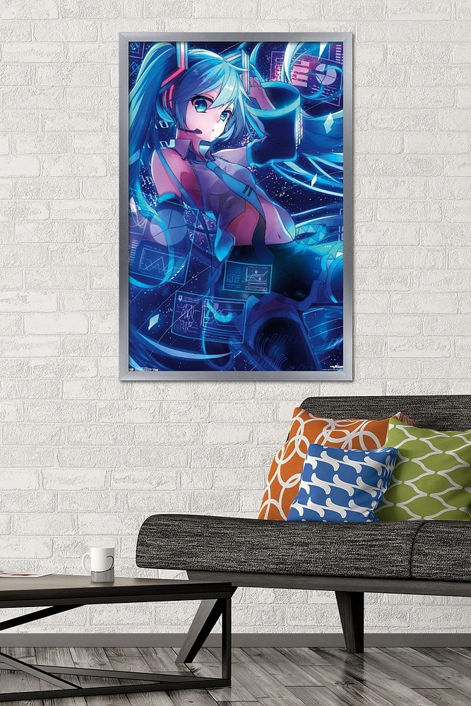 Hatsune Miku - Screens Wall Poster, 22.375" x 34"