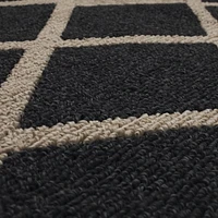 Mohawk Home - Tapis touffeté en polyester à motif de losanges, praline/havane