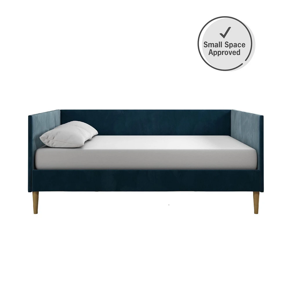 DHP Franklin Mid Century Upholstered Daybed