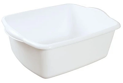 Plat à vaisselle de Sterilite de 11,4 litres en blanc 11,4 liters