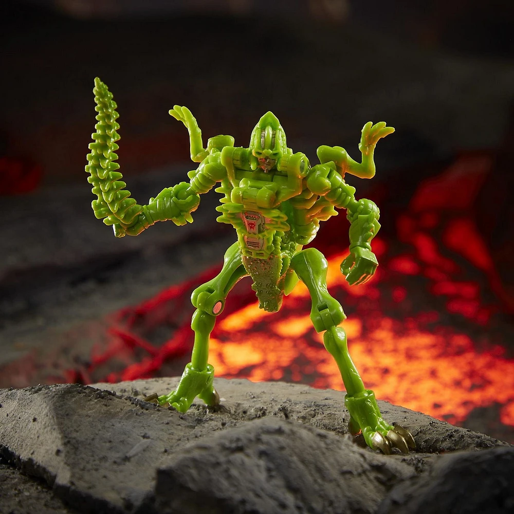 Transformers Generations War for Cybertron: Kingdom, figurine WFC-K22 Dracodon classe Origine, pour enfants, à partir de 8 ans, 8,5 cm