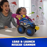 PAW Patrol: Rescue Wheels Chase’s Power Haulin’ Cruiser, Toy Truck with Launcher, Motorized Winch, Lights & Sounds, Kids Toys for Boys & Girls Ages 3+, Chase’s Power Hauling