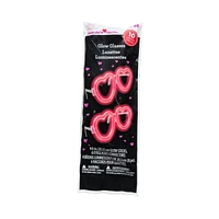 Façons de célébrer Glow Glasses ensemble de 2 Glow Heart Glasses