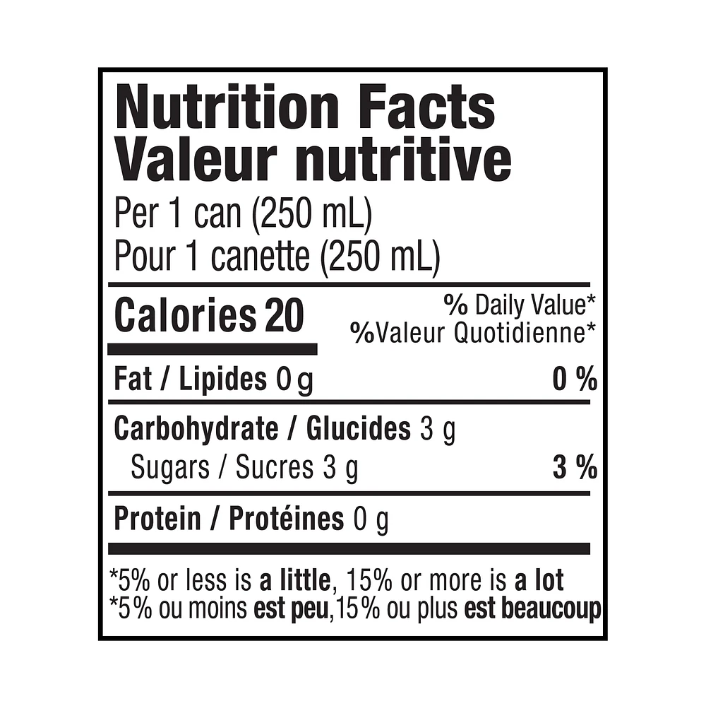 Boisson énergisante biologique à faible teneur en glucides GURU Lite 4 x 250 mL, canettes 4x250mL