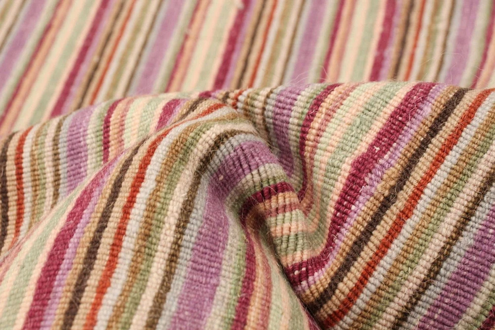 ECARPETGALLERY Tapis Fait à la Main pour Salon, Salle à Manger et Chambre à Coucher Transitionnel Collection Manhattan 5'0" x 7'0" en Ivoire