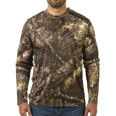 Realtree APX Men's Long-Sleeve Wicking T-Shirt