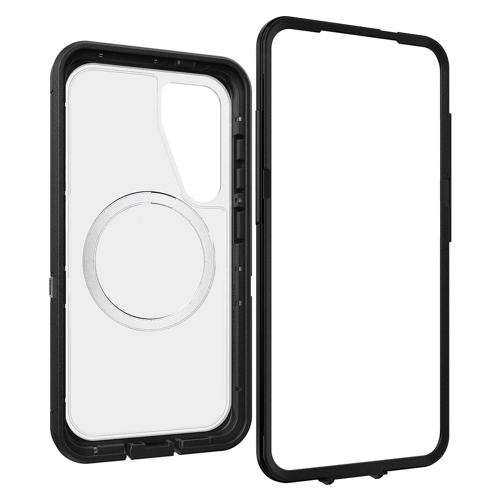 OtterBox Étui Defender Pro XT Clear Magnets Dark Side pour Samsung Galaxy S25
