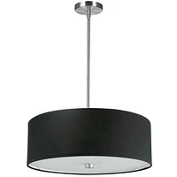 Dainolite 571-204P-PC-BK Black Pendant