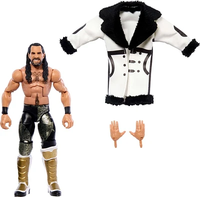 WWE Elite Top Picks Seth Rollins Action Figure & Accessories, 6-inch Collectible Set