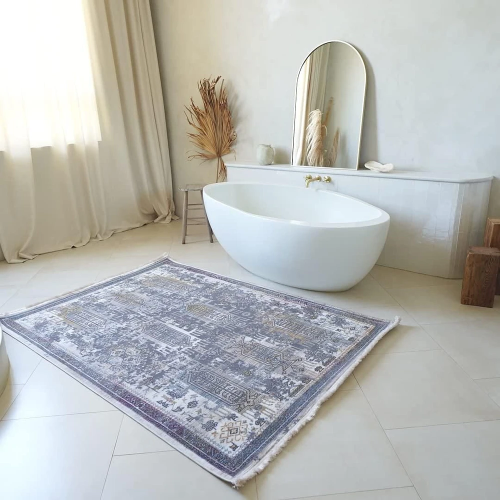 Rug Branch Amalfi Collection Modern Oriental Runner Area