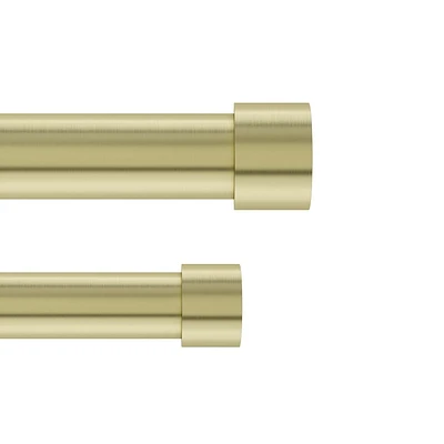 Umbra Double tringle à rideaux Cappa 120-180"