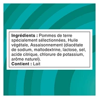 Lay's Ondulées Sel et vinaigre Croustilles assaisonnées, 220 g. 220 g.