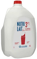 Nutrilait 3.25 % Homogenized Milk, 4L