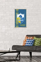 NFL Los Angeles Chargers - Retro Logo 17 Wall Poster