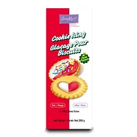 Glaçage pour biscuits rouge et blanc 2 paquets de 200g Glaçage pour biscuits rouge et blanc 2 paquets de 200g