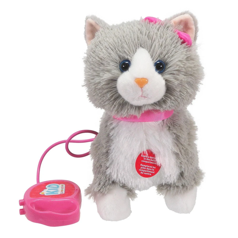 Kid Connection Mon animal de compagnie qui marche - Chat gris Collectez les tous!