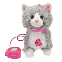 Kid Connection Mon animal de compagnie qui marche - Chat gris Collectez les tous!