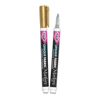 Tulip Opaque Metallic Colour Fabric Markers