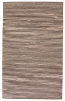 ECARPETGALLERY 5'3" x 7'7" Contemporary Cowhide Patchwork Handmade Area Rug for Living Room, Dining Room and Bedroom in Brown