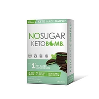 No Sugar Keto Bomb Dark Chocolate Mint