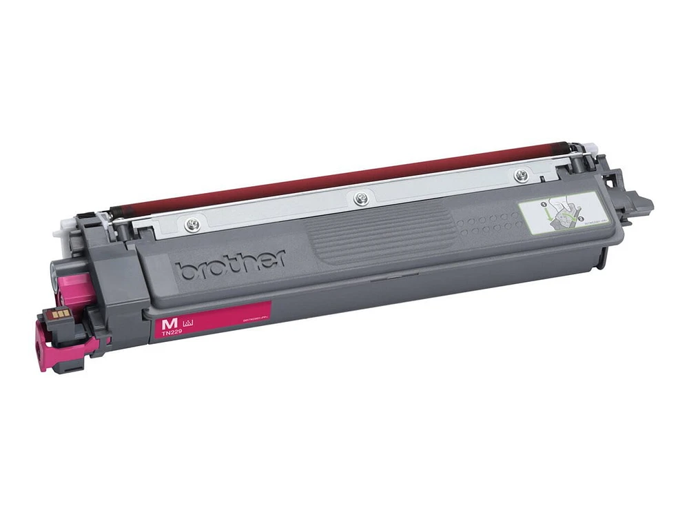 Brother Genuine TN229Y Yellow Standard Yield Printer Toner Cartridge - Print up to 1,200 Pages