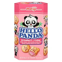 Meiji Hello Panda Cookies - Strawberry, 60 g
