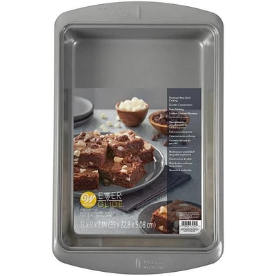 Moule de cuisson oblong antiadhésif Wilton Ever-Glide, 13 x 9 pouces