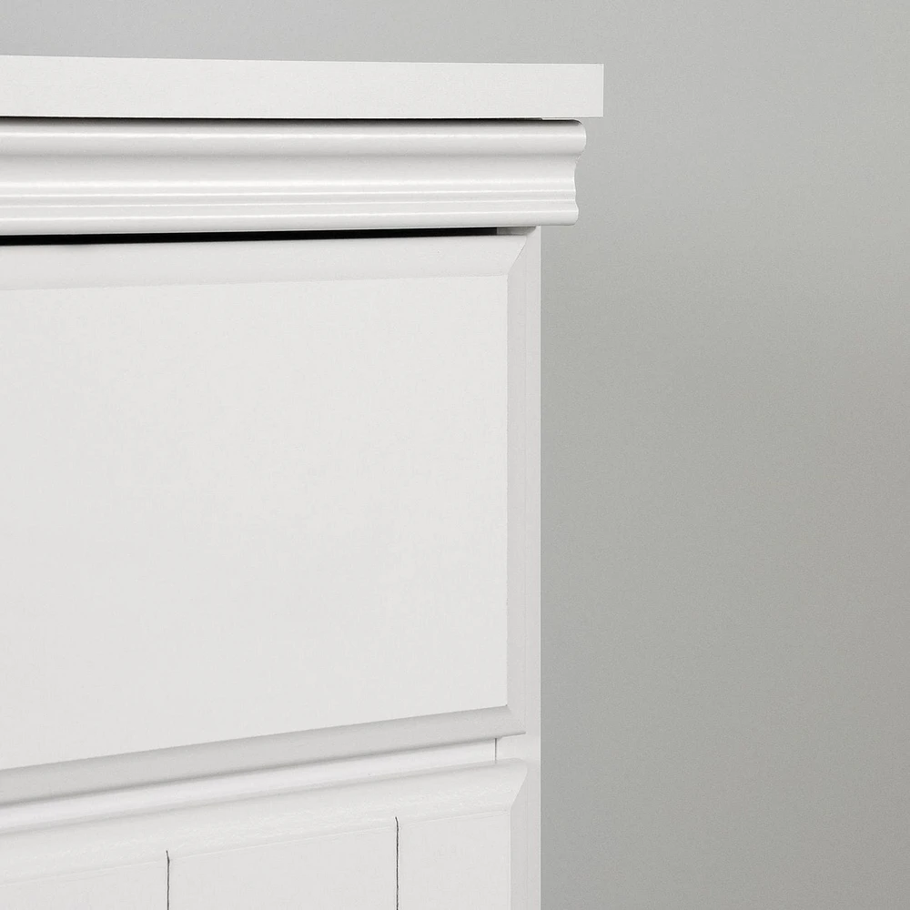 Armoire de rangement avec 1 tiroir et 2 portes de la collection Farnel South Shore